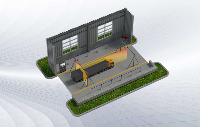 汽车外廓测量系统
